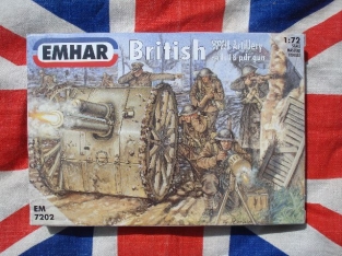 Emhar 7202   British WWI Artillery with 18 pdr gun